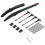 Adjustable Bicycles Mudguard Bike Mudguard Rear Mud Guard-suit 1