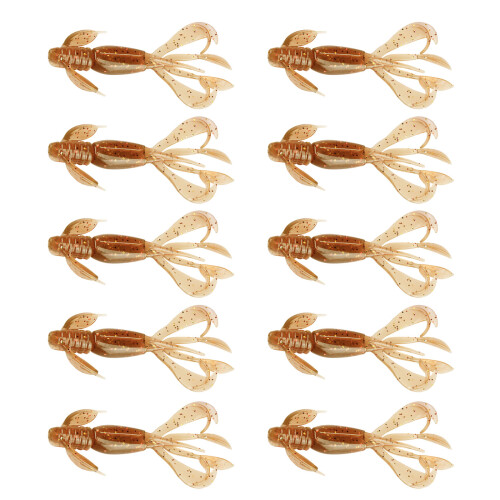 10Pcs Crayfishs Lure Shrimp Baits Artificial Lure-ColorA 70MM