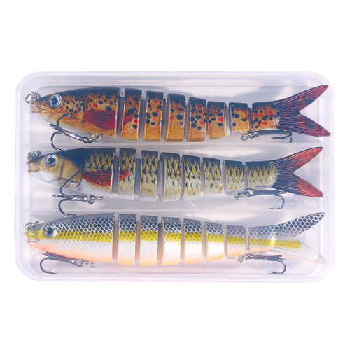 Multiple Layer Slow Sinking Baits High Junction Rate-Set 4