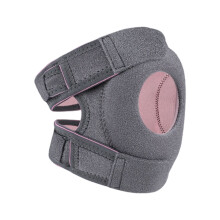 Athletic Knee Guard Knee Brace Adjustable High-dark gray powder