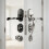 Sliding Barn Door Handle Pull Cabinet Flush Hardware Door-black 5