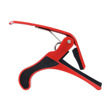 Draagbare Gitaar Stemklemmen Gitaar Capo Clip Metalen-Rood