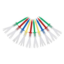 Flexibele plastic golf oefenapparatuur Plastic golf tees-70MM