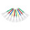 Flexibele plastic golf oefenapparatuur Plastic golf tees-70MM 1