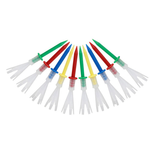 Flexibele plastic golf oefenapparatuur Plastic golf tees-70MM
