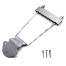 Gitaar staartstuk brug 6-snarige gitaar Trapeze-Zilver