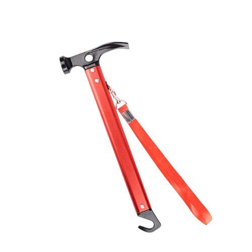 Outdoor Multifunctionele Camping Mallets Tentharingtrekker-Rood