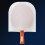 Tear Resistant Table Tennis Racket Protection Cover Table-White 4