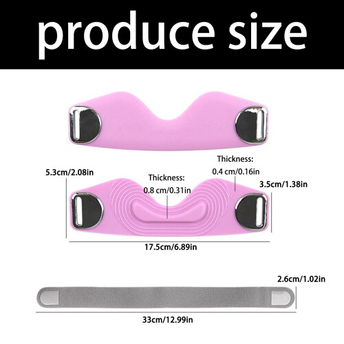 Silicone Patella Knee Brace Adjustable Knee Support-Purple 2