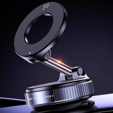 Magnetic 360 Mobile Phone Holder, Suction Cup, Magnetic, Foldable, Mobile Phone Mount for Car