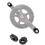 1Pair Bicycles Crank Protections Sleeve Bicycles Crank-White 5