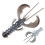 10Pcs Artificial Shrimp Lures Freshwater-Color A 6.5cm 5