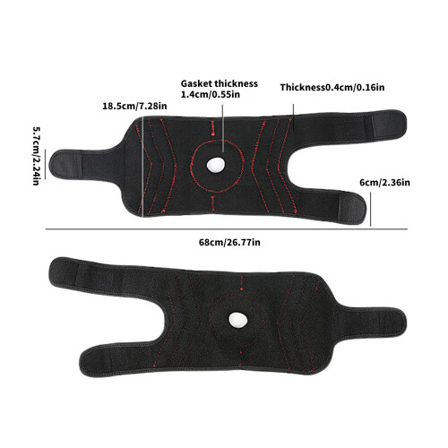 Professional Grade Knee Protections Flexible Spring Support For 2