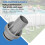 Sterke ABS-slangverbinding met schroefdraad voor 7