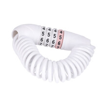 Serrure portable légère pour un transport facile et une-Blanc