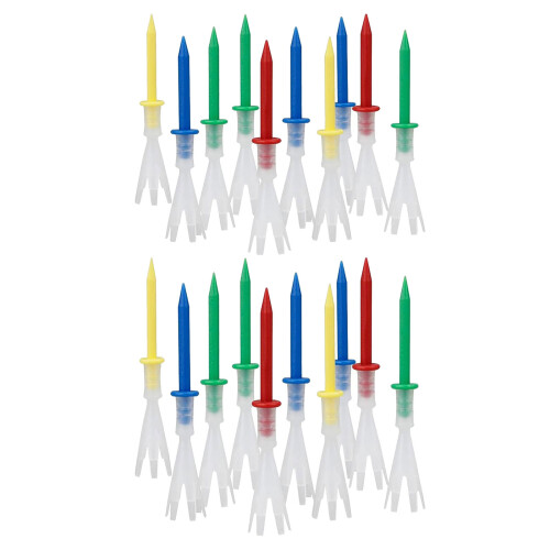 Flexibele plastic golf oefenapparatuur Plastic golf tees-70MM 1