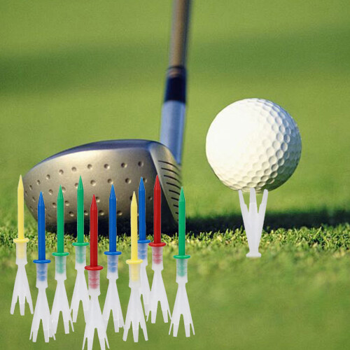 Flexibele plastic golf oefenapparatuur Plastic golf tees-70MM 2