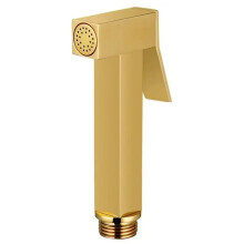 Handbrause für Bidet-Toilette, Metall-Badezimmer-Brauseset mit einstellbarer quadratischer Wasserdruckregelung für Küche, Bad und Toilet