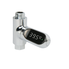 1/2-Zoll-Duschthermometer, Sofortanzeige-Thermometer für Bad, Wassertemperaturthermometer