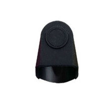Universal Silicone Saxophone Clarinet Mouthpiece Cap-Black S