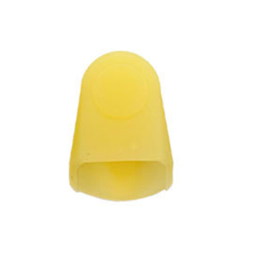 Shockproof Silicone Cap for Musical Instrument-Yellow S
