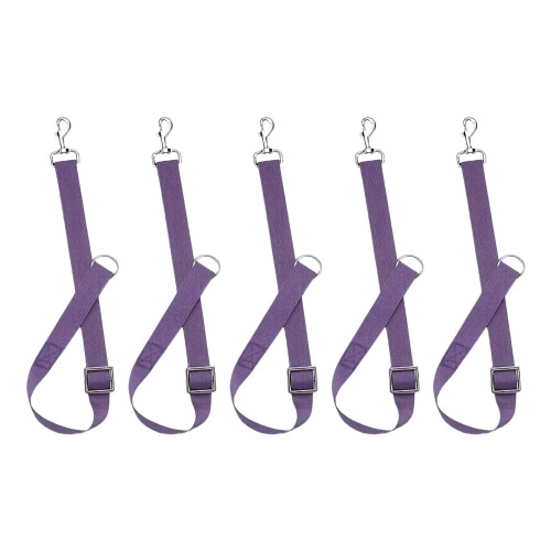 5 Stück robuste Nylon-Eimergurte, verstellbarer-Lila