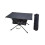 Portable Foldable Travel Nightstands Desk Suitable for-Black 1