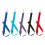 5Pcs Heavy Duty Nylon Bucket Straps Adjustable-5 mixed colors 1