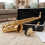 Professional Altos Sax Mute Light Weight Sax Damper-Silver 5