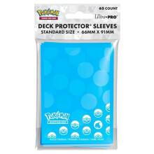 Ultra Pro ULP16744 Pokemon Water Type Energy Deck Protector for Card Game - 65 Piece