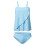 Strapless tankini-badpakken voor dames 2-delige-Blauwe M 6