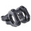 Mountain Bicycles Stem Bicycles Stem Risers Handlebar-Black 1