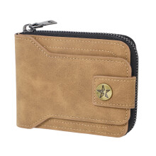 Multipurpose Mens Wallet Functional Card Storage Secure-brown