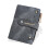 Modern Inspired Ladies Wallet Integrated Card Case-Black 1