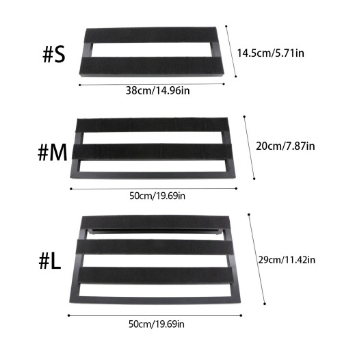 Gitarren-Effektpedalboard, stabile Effekthalterung für-L 1