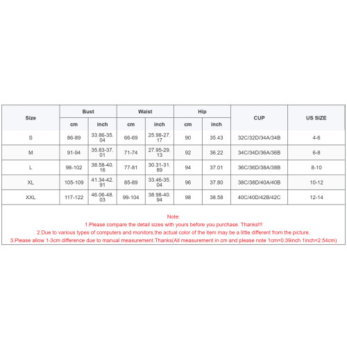 Comfortable Two Piece Swimsuit Breathable Bathing Suit Set-B M 1