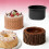 Round Shaped Silicone Mousse Cake Molds Chocolate-White 4 3