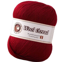 Mehrfarbiges Woll-Acryl-Mischgarn, Strickgarn für-Abschnitt 4
