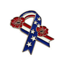 Legierungs-Patriotische Brosche mit amerikanischem-Silber