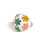 Statement-Ringe in Blumenform, einzigartige Ringe mit-6 7