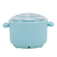 Silikon-Wachswärmer 500 ml faltbar blau Antihaft