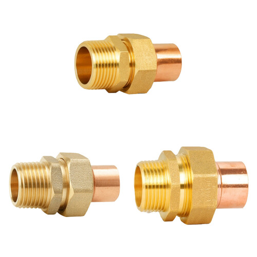 Messing-Rohrverschraubungsadapter für sichere-3/4" 1