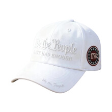 Breathable Cotton Baseball Hat For Women and Men-White
