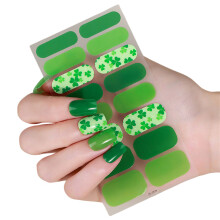 Patricks Day Nail Stickers Fun Decals Festive Designs-ZE0979