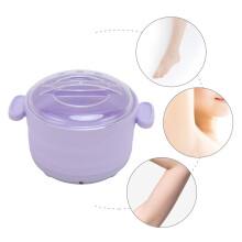 Silikon-Wachs-Wärmer 500 ml faltbar lila
