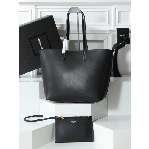 YSL Leather Tote Large 33cm Open Top 1