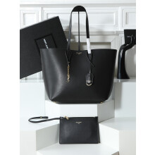 YSL Leather Tote Large 33cm Open Top