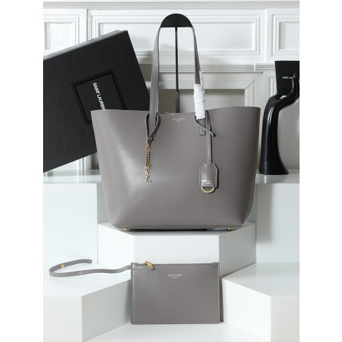 YSL Leather Tote Large 33cm Open Top