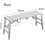 1200mm Adjustable Work Platform Hop Up Step Ladder Folding Stool Bench 3