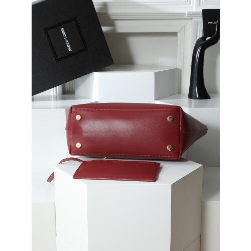 YSL Full Leather Tote 33cm Open Top 2